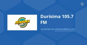 Durisima 105.7 FM 105.7 MHz - Radio en vivo en Santiago